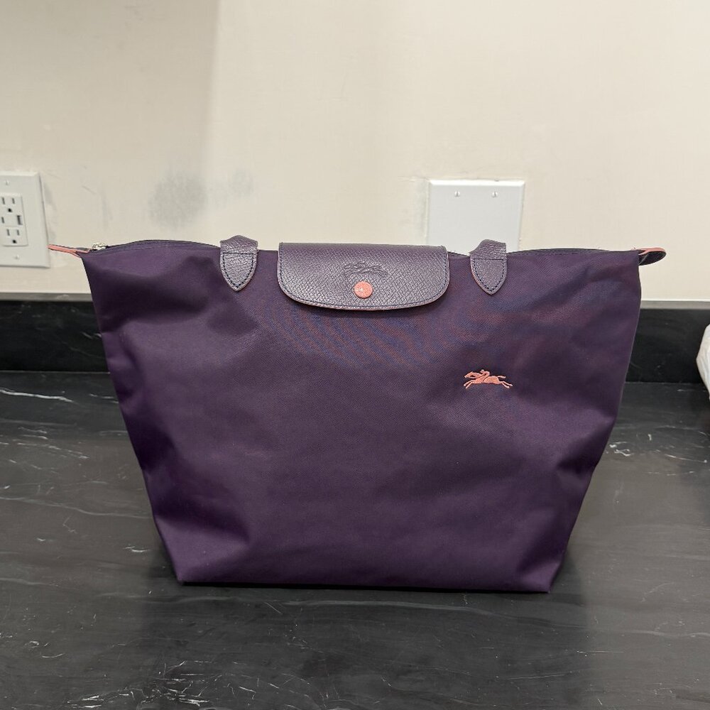 Longchamp Le Pliage Large, Bilberry color